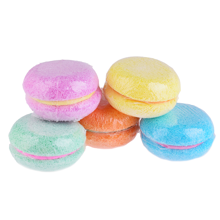 Набор шипучей соли для ванн "Le makarons" 250 г 