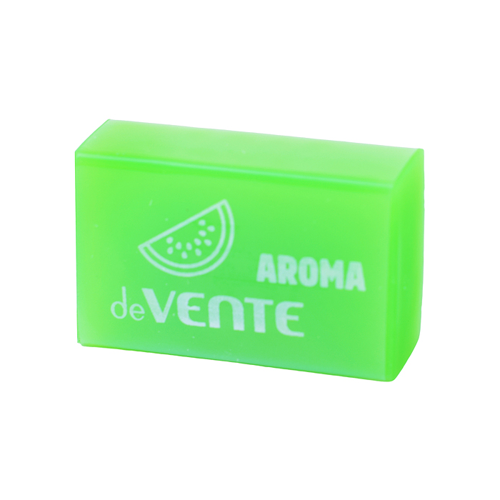 Ластик "Fruit cocktail" синтетический (ECO-PVC), ароматизированный, прямоугольный прозрачно