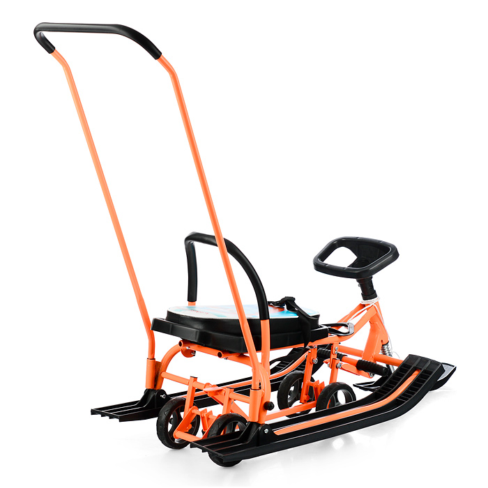 Фото к товару Игрушка Снегокат детский 109 "Wheel" c П-образным толкателем и колесной базой (Кис-кис) Игрушка Снегокат детский 109 "Wheel" c П-образным толкателем и колесной базой (Кис-кис)