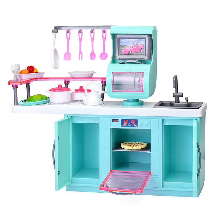 Набор мебели для кукол 2816 "Кухня" в коробке