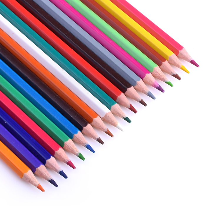 Фото к товару Карандаши цветные пластиковые "Dolce Vita" 18 цветов, 2М, диаметр грифеля 2,65 мм, шестигра Карандаши цветные пластиковые "Dolce Vita" 18 цветов, 2М, диаметр грифеля 2,65 мм, шестигра