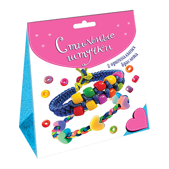 Браслеты из шёлковых шнурков (2 в 1) 