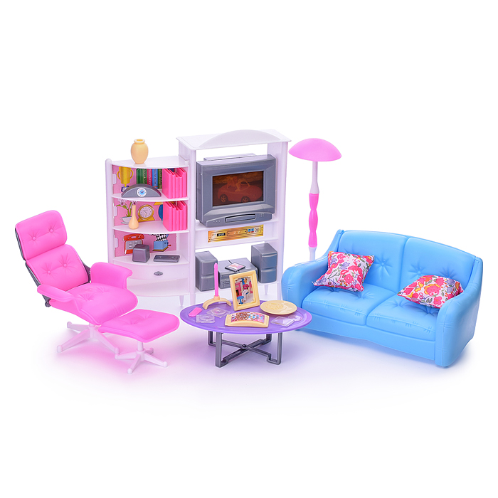 Набор мебели для кукол 2014 "Комната Джемили" в коробке