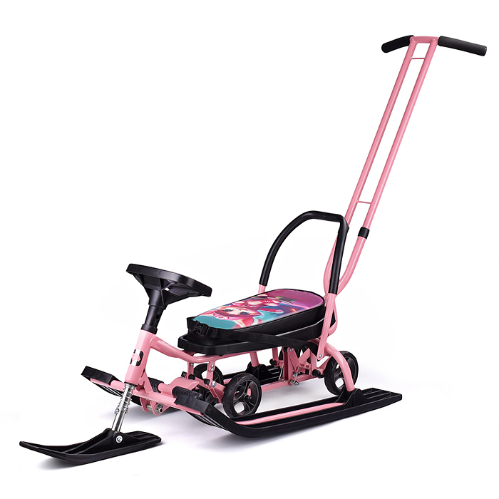 Фото к товару Игрушка Снегокат детский 111 "Mobile" с Т-образным толкателем и колесной базой (Киса) Игрушка Снегокат детский 111 "Mobile" с Т-образным толкателем и колесной базой (Киса)