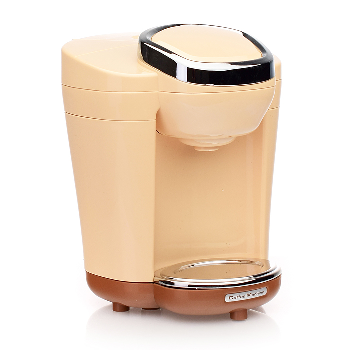 Бытовая техника A1008-3 "Кофемашина" с аксессуарами, бежевый , (свет, звук) в коробке