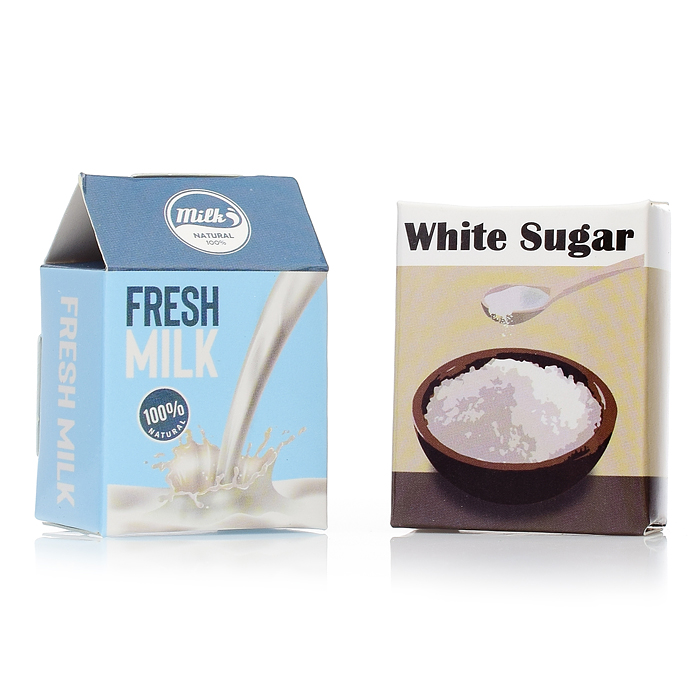 Бытовая техника A1008-3 "Кофемашина" с аксессуарами, бежевый , (свет, звук) в коробке