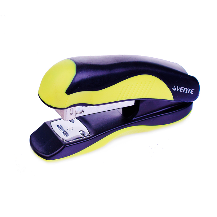 Степлер "MonoChrome" 24/6&26/6 (мощность 20 листов, глубина скрепления 45 мм) пластиковый 