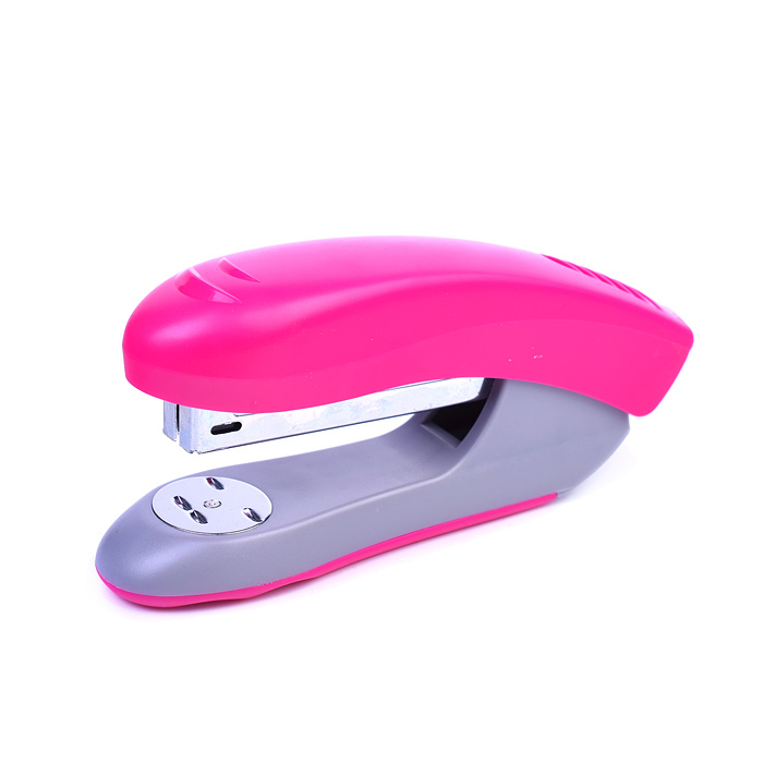 Степлер "Neon" 24/6&26/6 (мощность 20 листов, глубина скрепления 59 мм) пластиковый, в карт