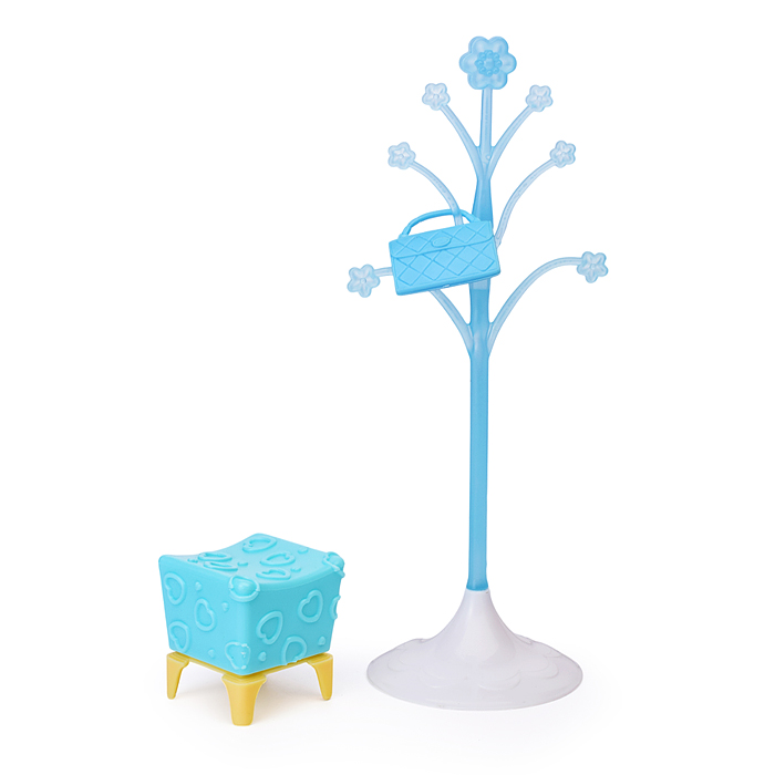 Набор мебели для кукол 2809 "Туалетный столик" в коробке 