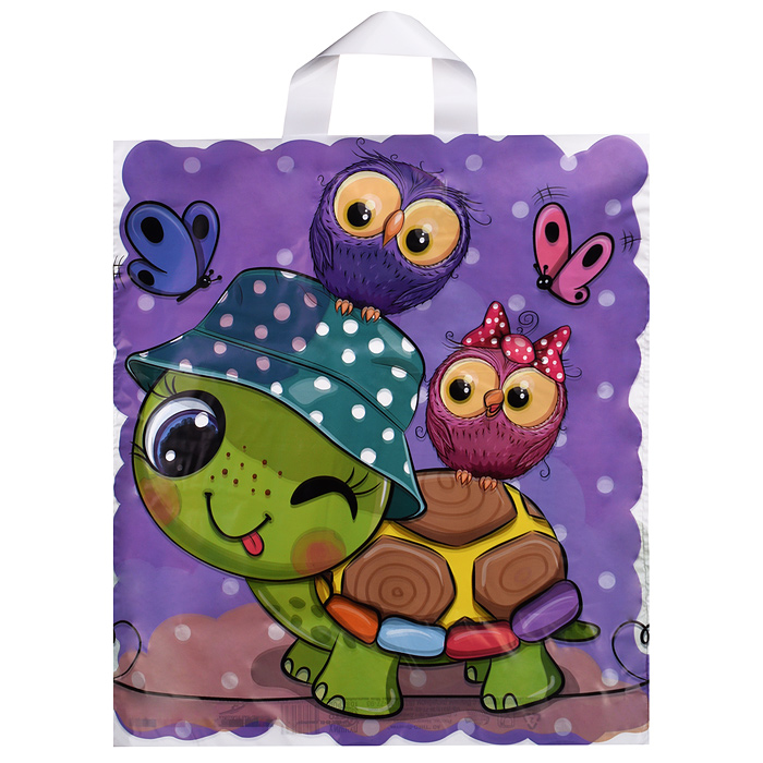 Пакет "Черепашка" пакет петлевой (420x380x37)