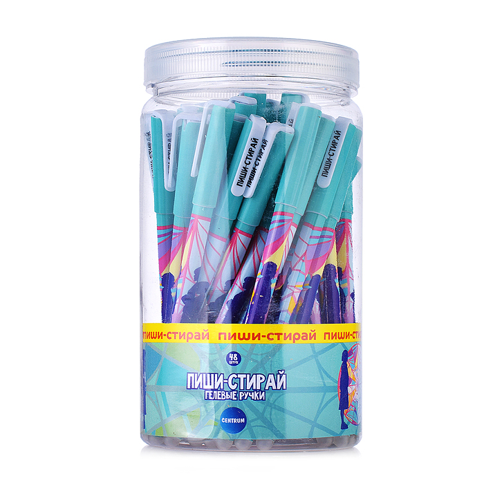 Ручка гелевая со стираемыми чернилами Вэнсдэй, игольчатый стержень, цвет чернил синий 0,5 мм 