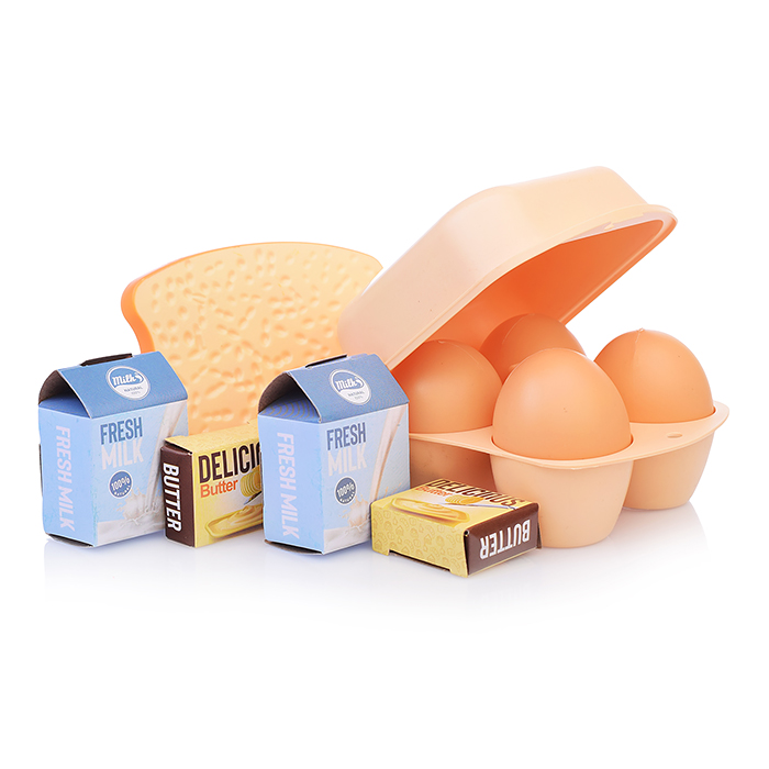 Бытовая техника A1002-5 "Тостер" на батарейках, с продуктами, в коробке