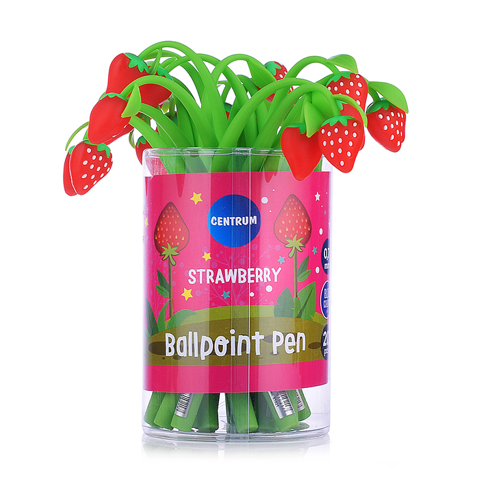 Ручка шариковая STRAWBERRY синие чернила 0,7 мм