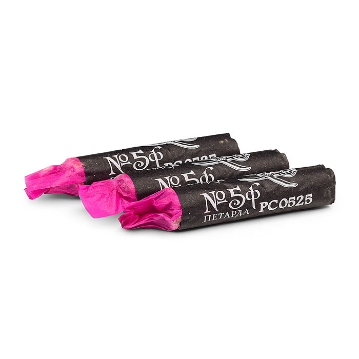 Петарды фитильные "Команда корсара Моргана 5Ф" (в уп. 12 петард) * в кор. 120 уп. 