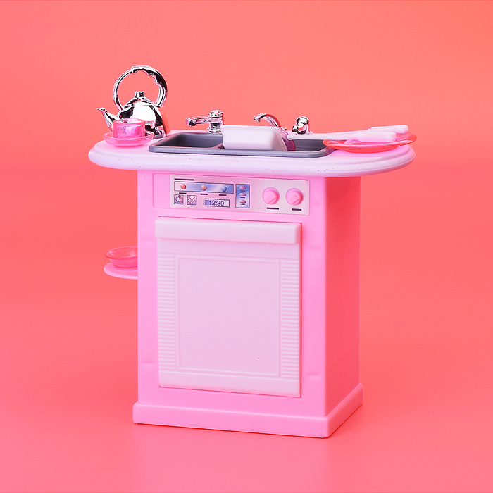 Набор мебели для кукол 9986 "Кухня" в коробке