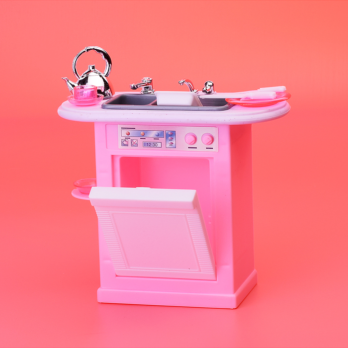 Набор мебели для кукол 9986 "Кухня" в коробке