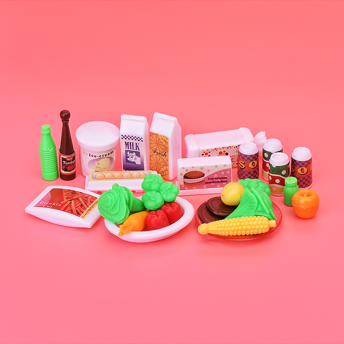 Набор мебели для кукол 9986 "Кухня" в коробке