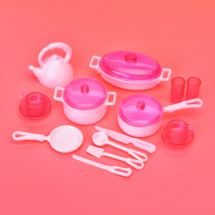 Фото к товару Набор мебели для кукол 24016 "Кухня" в коробке Набор мебели для кукол 24016 "Кухня" в коробке