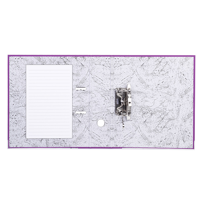 Папка с арочным механизмом "Attomex" A4 75 мм PVC  сборная, металлическая окантовка, запечатка фо