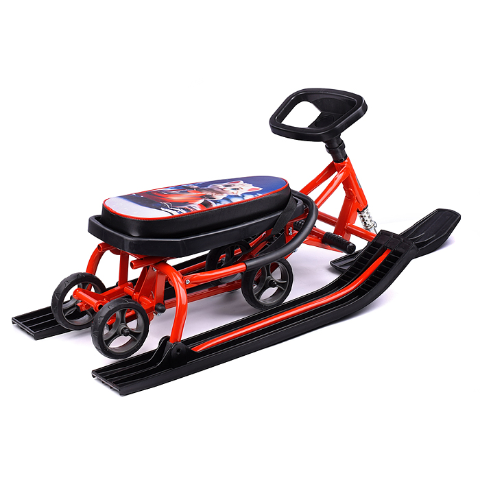 Фото к товару Игрушка Снегокат детский 111 "Mobile" с Т-образным толкателем и колесной базой (Котик на красном сн) Игрушка Снегокат детский 111 "Mobile" с Т-образным толкателем и колесной базой (Котик на красном сн)