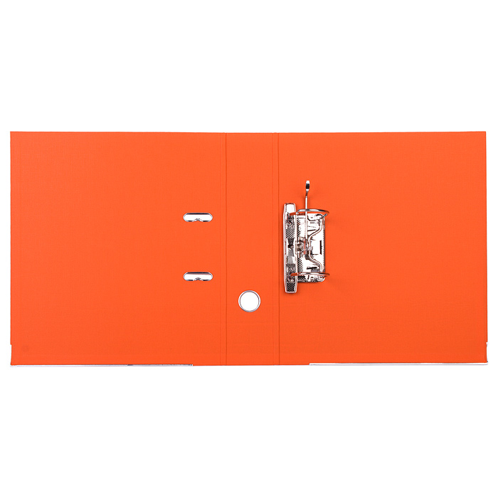 Папка с арочным механизмом A4 75 мм PP двусторонний собранная, металлическая окантовка, 