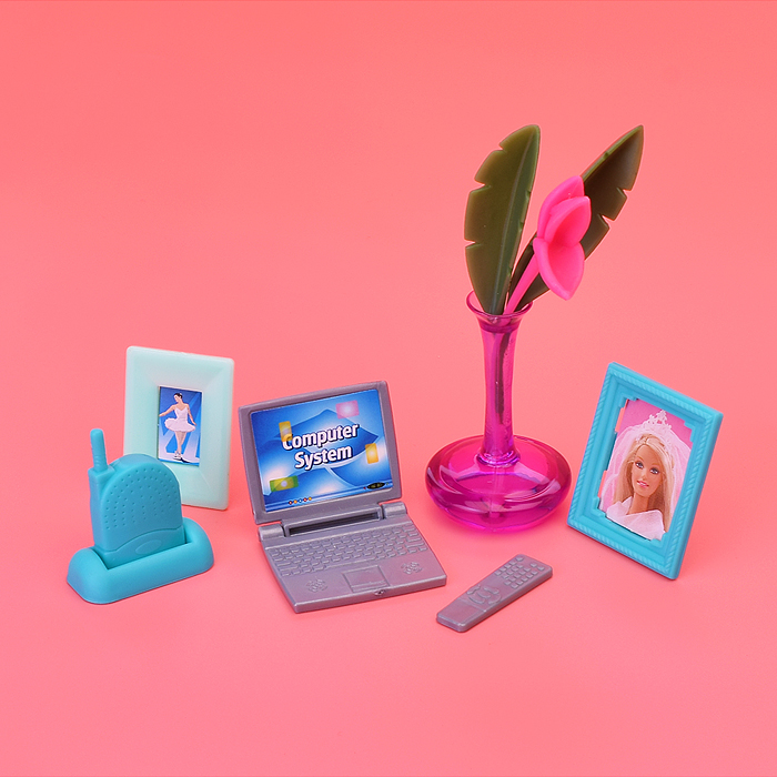 Набор мебели для кукол 2804 "Уютная гостинная" в коробке