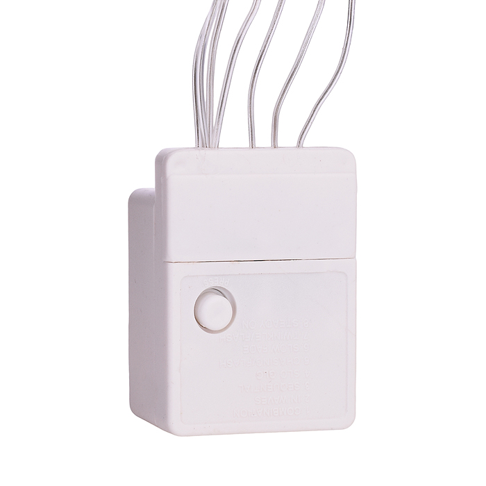 Фото к товару Электрогирлянда, 10м, 100 ламп, теплый Электрогирлянда, 10м, 100 ламп, теплый