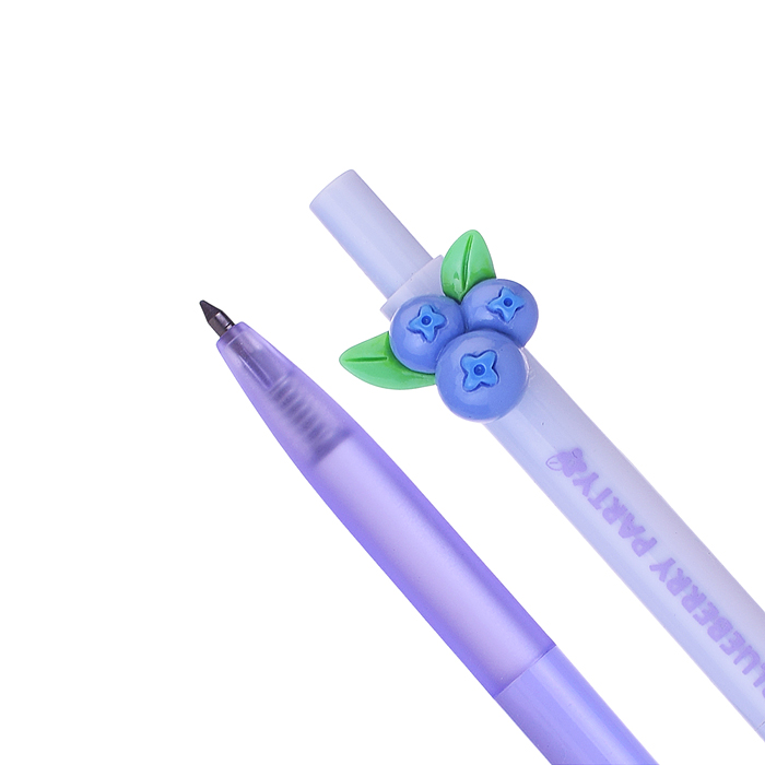 Карандаш вечный автоматический подарочный "Blueberry Pinguin" с декоративным элементом, d=2