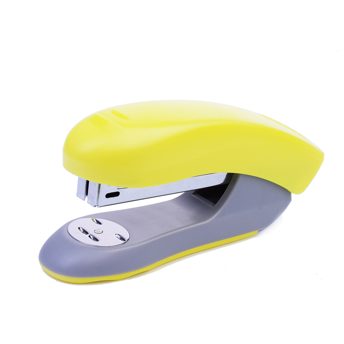 Степлер Neon 24/6&26/6 (мощность 20 листов, глубина скрепления 59 мм) пластиковый, в карт