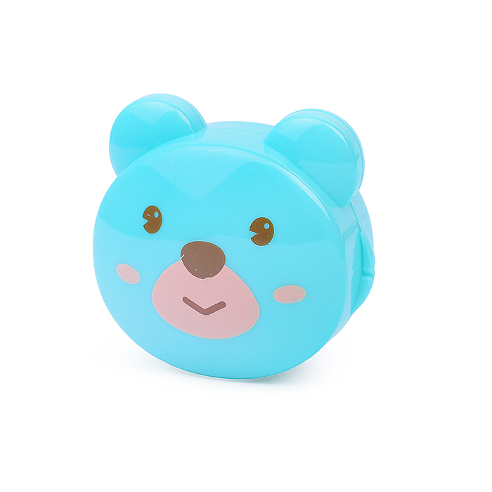 Точилка для карандашей "Lucky duck" 1 отверстие, с контейнером, пластмассовая в форме утенк