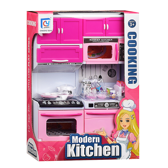 Мебель для кукол 818-17A "Cooking" в коробке