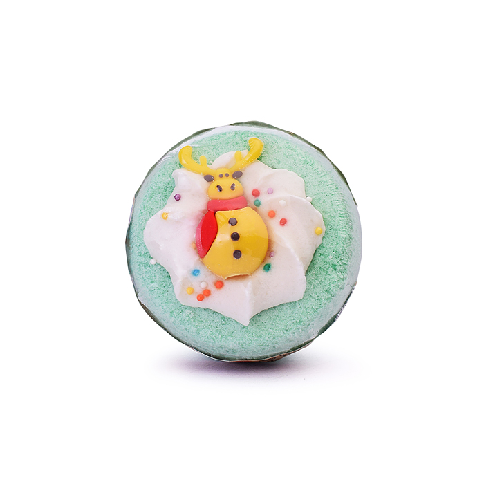 Фото к товару Шипучая соль для ванн Чаша с пеной и игрушкой 160г "Зимние забавы" Шипучая соль для ванн Чаша с пеной и игрушкой 160г "Зимние забавы"