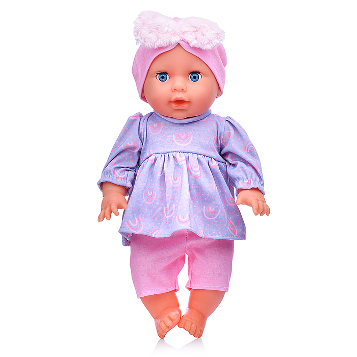 Пупс YL2535A-E "Снежана" (пьет, писает) с аксессуарами, в коробке
