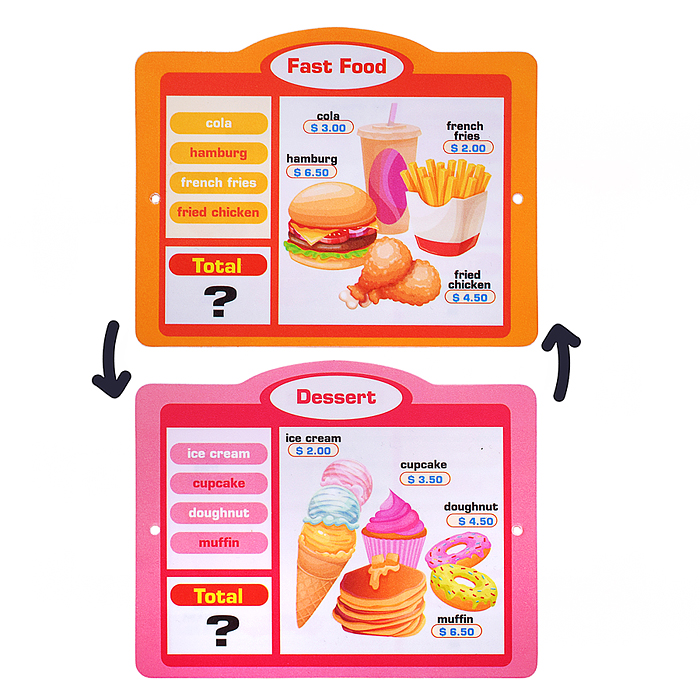 Игровой набор 818-503M "Кассовый аппарат" в коробке