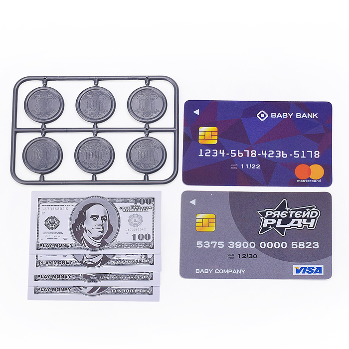 Игровой набор 818-503M "Кассовый аппарат" в коробке