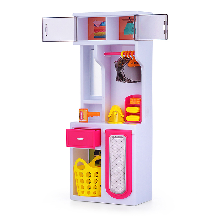 Мебель для кукол 818-323 "Прачечная" в коробке