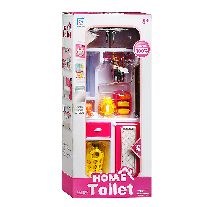 Мебель для кукол 818-323 "Прачечная" в коробке