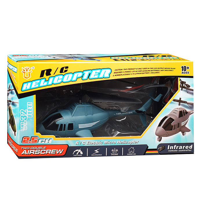 Вертолет KP666-21A "Волк" р/у, 27 MHz, в коробке