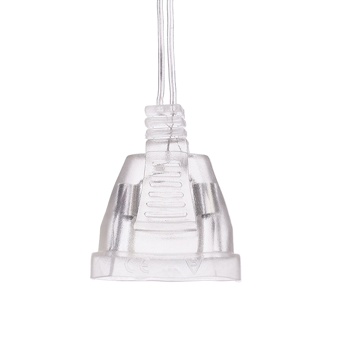 Электрогирлянда Бахрома, 6м, 192 лампы, теплый