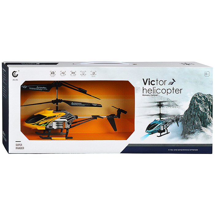 Вертолет JL801-1 "Эскадра" р/у, 27MHz, в коробке