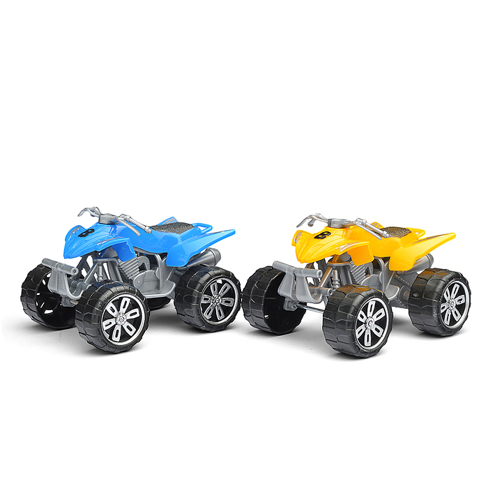 Автовоз DC998-39 "Мега сила" с квадроциклами, под колпаком