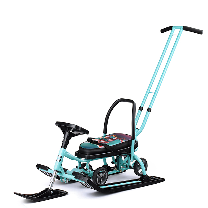 Фото к товару Игрушка Снегокат детский 111 "Mobile" с Т-образным толкателем и колесной базой (Котик) Игрушка Снегокат детский 111 "Mobile" с Т-образным толкателем и колесной базой (Котик)