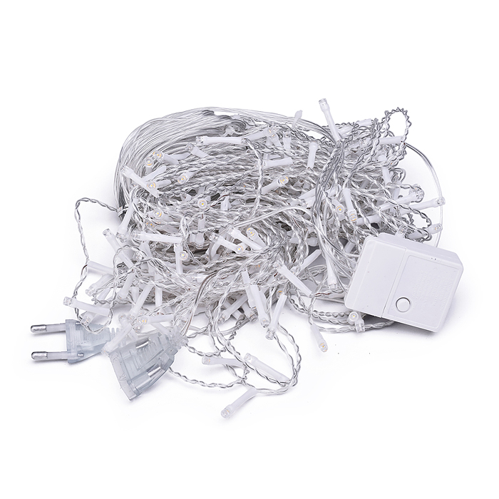 Электрогирлянда Бахрома, 3м*0,15м, 92 лампы