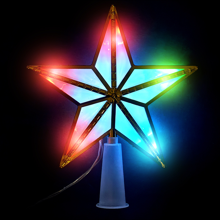 Фото к товару Звезда светящаяся, цветная Звезда светящаяся, цветная