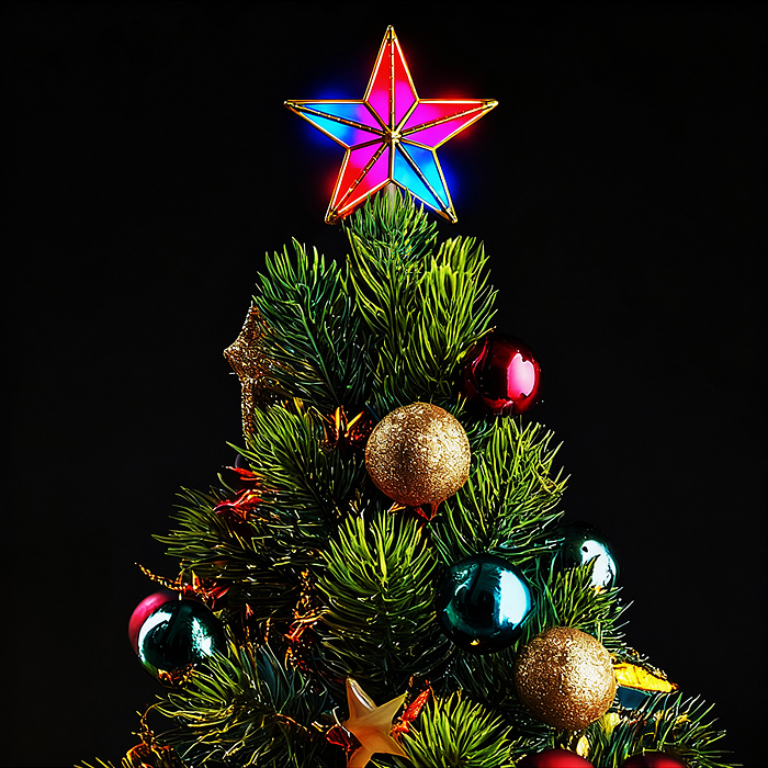 Фото к товару Звезда светящаяся, цветная Звезда светящаяся, цветная