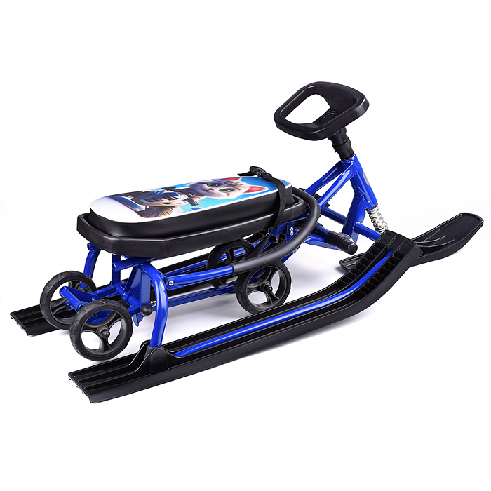 Фото к товару Игрушка Снегокат детский 111 "Mobile" с Т-образным толкателем и колесной базой (Котик на белом квад) Игрушка Снегокат детский 111 "Mobile" с Т-образным толкателем и колесной базой (Котик на белом квад)