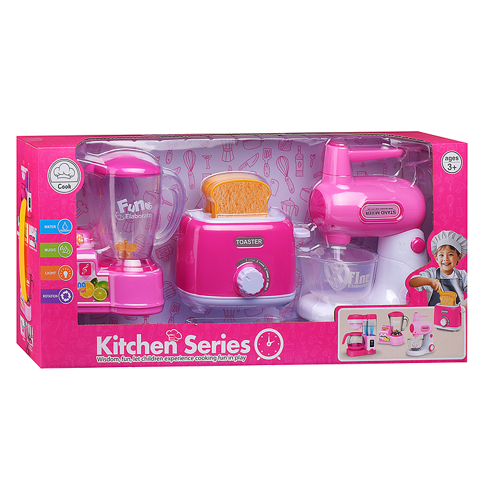 Набор бытовой техники 5549-3 "Играй и учись" в коробке