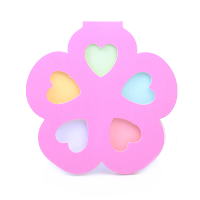 Фото к товару Набор клейкой бумаги для заметок "Heart" Ø набора 93 мм, размер заметок: 35x35 мм, 5x20 лис Набор клейкой бумаги для заметок "Heart" Ø набора 93 мм, размер заметок: 35x35 мм, 5x20 лис