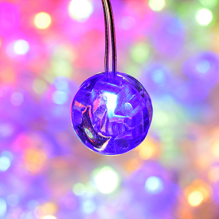 Электрогирлянда интерьерная "Шарики" цветная