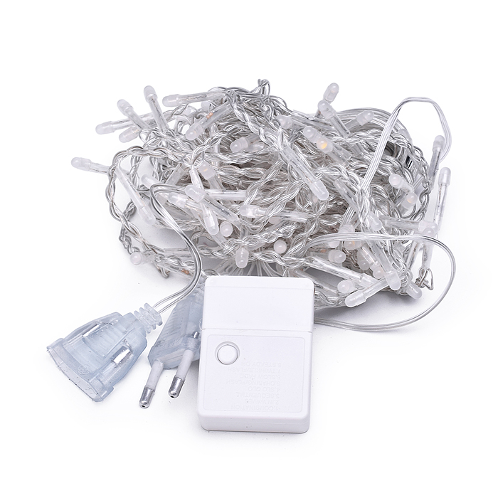 Электрогирлянда Бахрома, 6м, 192 лампы, цветная